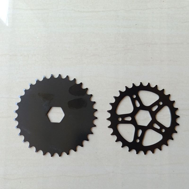 piringan gir depan sepeda BMX anak model segi besar