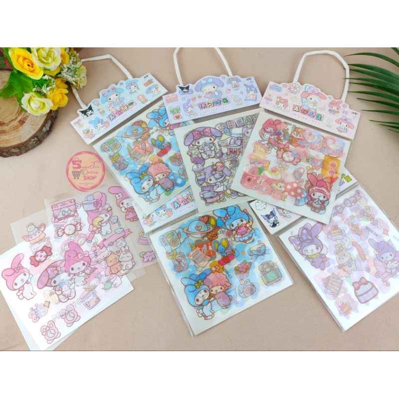 

Sticker Anak Tempel Sanrio Kuromi | Stiker Anak Karakter | Stiker minan anak