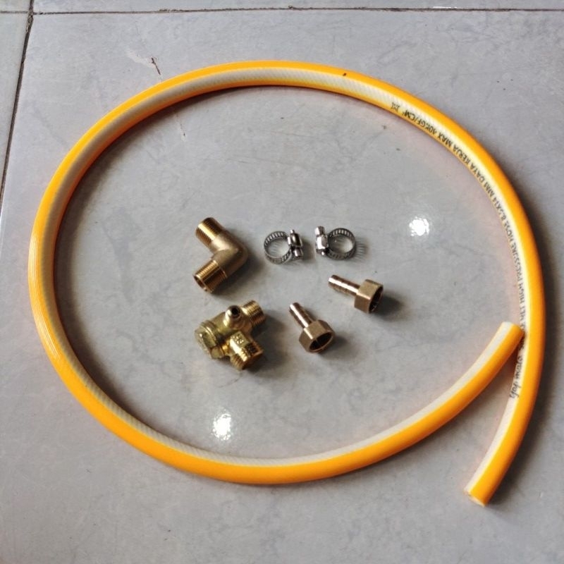 CHEK VALVE Compresor SET+SELANG / Selang Compresor SET+CHEK VALVE