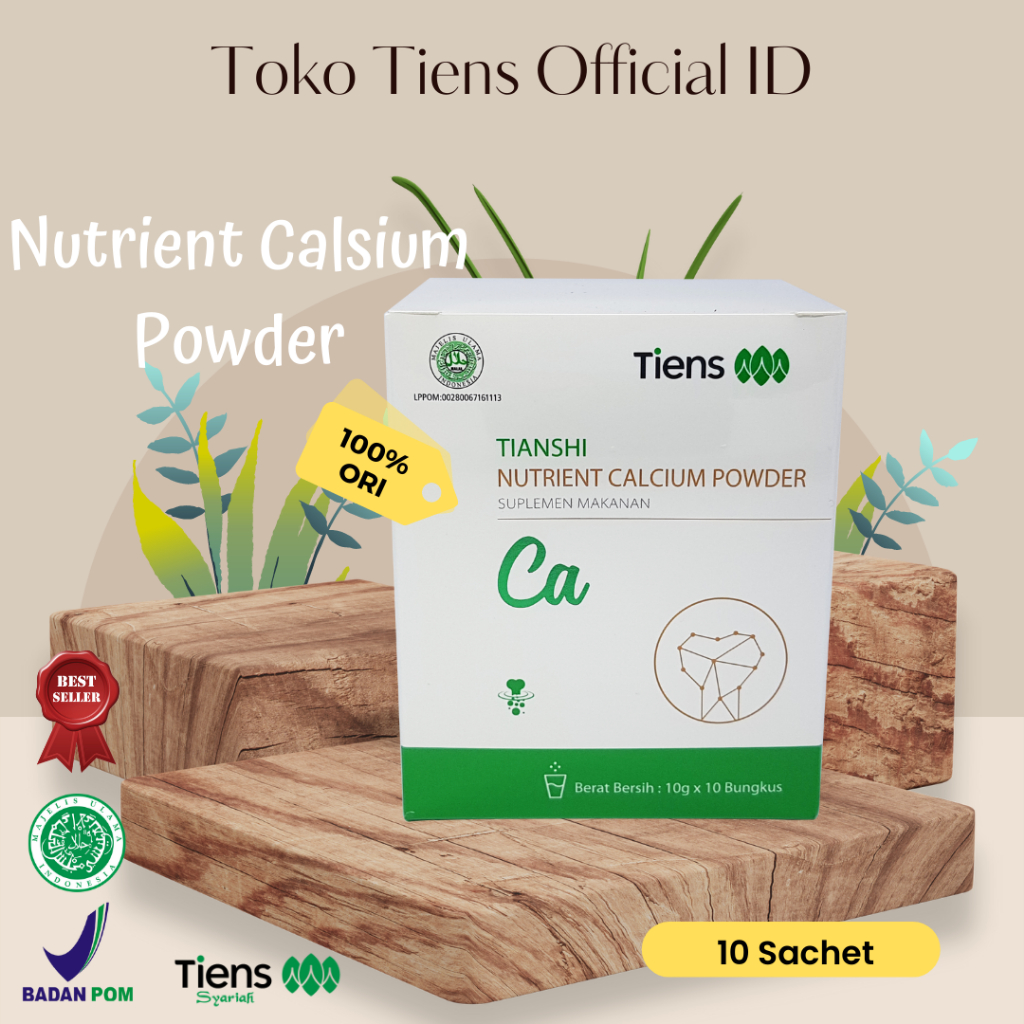 

Susu Peninggi Badan Tiens Tianshi Nutrient Calsium Powder Isi 10 Sachet