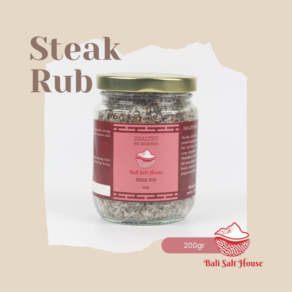 

Healthy Mix Seasoning (Steak Rub) 200gr