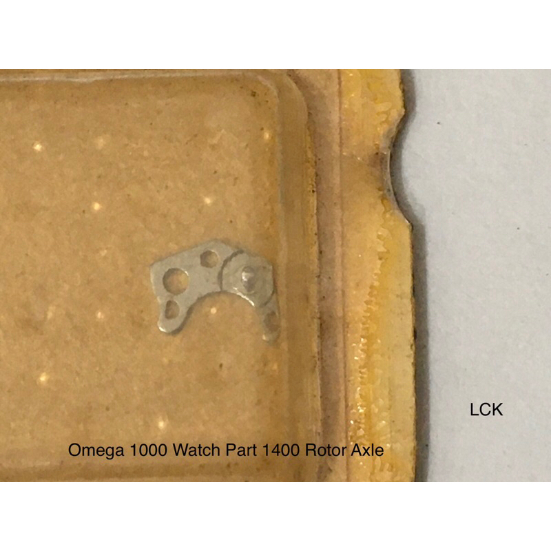 Omega 1000 Watch Part 1400 Rotor Axle / Omega 1000 Part 1400 untuk Mesin Jam Tangan bagian Poros Rot