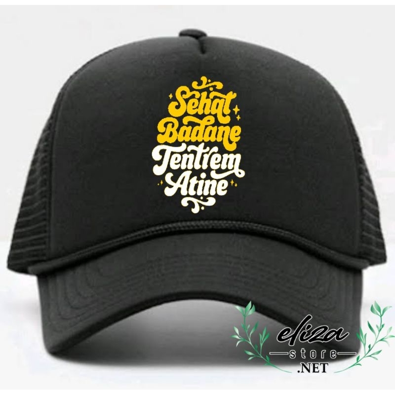 Topi Dewasa / Sehat Badane Tentrem Atine Bisbol