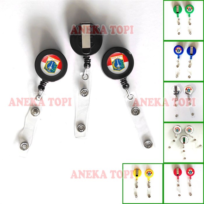ID Card Yoyo DKI Jakarta Gantungan ID Card Holder Pemprov DKI Jakarta - Aneka Topi