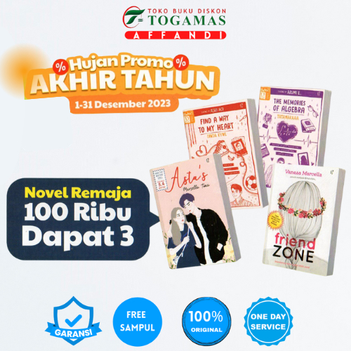 PROMO AKHIR TAHUN NOVEL REMAJA FIKSI & NON FIKSI 100 RIBU DAPAT 3 | BEBAS PILIH
