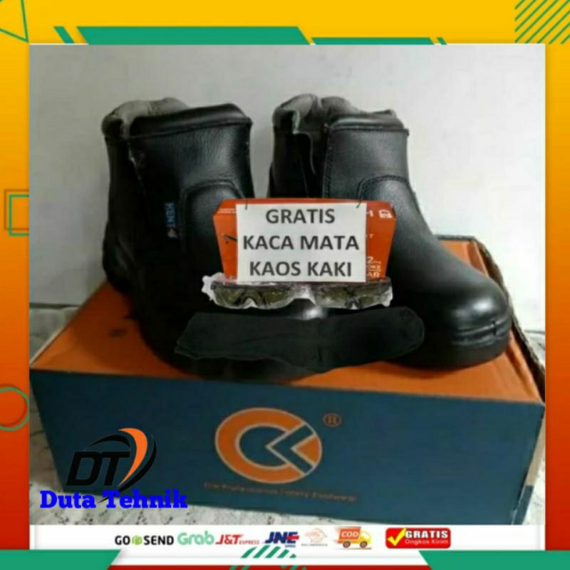 BONUS KAOS KAKI + KACAMATA SAFETY SEPATU SAFETY KENT CELEBES / SEPATU SAFETY KENT / SEPATU SAFETY / 