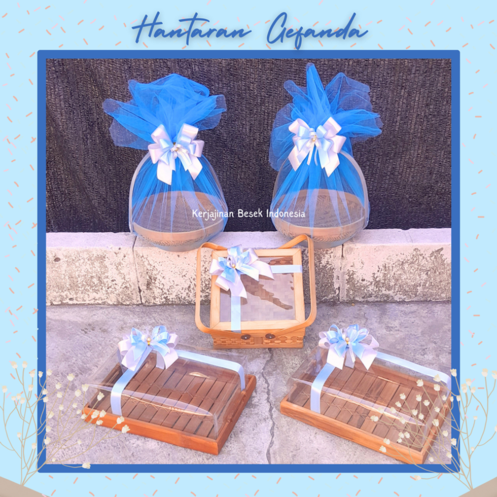 READY SET BOX SESERAHAN FREE PITA isi 5 lengkap Hantaran Pernikahan Murah Seserahan Gefanda FREE hia