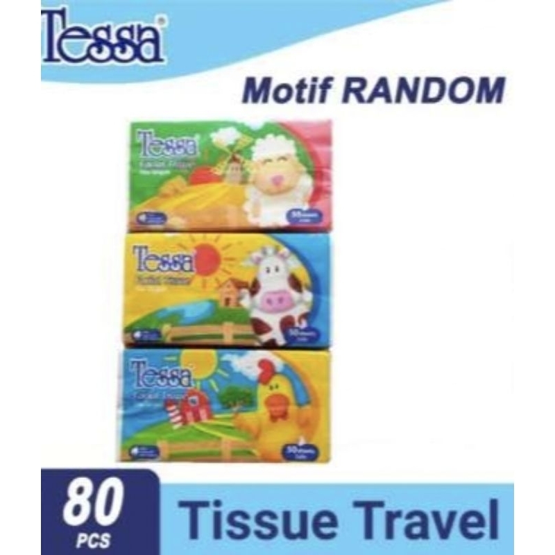 Tissu Tessa 50s ( PAKET ISI 5 pcs )