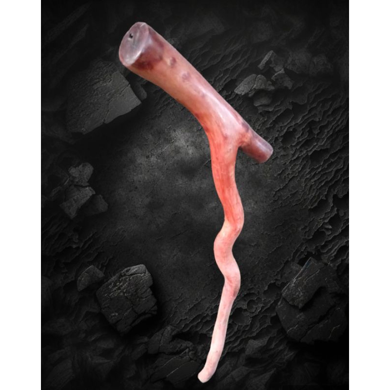 TONGKAT JALAN KAYU STIGI NATURAL TANPA SAMBUNGAN