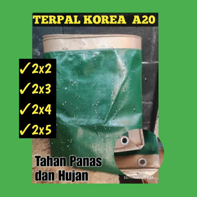 TERPAL LEMBARAN KOREA A 20 Bucheon Tebal kuat Ori
