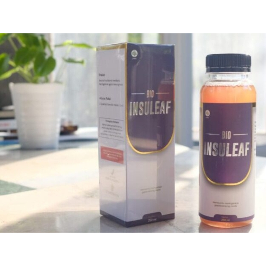 BIO INSULEAF 250 Ml ~ untuk Meringankan Kencing Manis Diabetes..Menurunkan Kadar Gula dan Menormalka