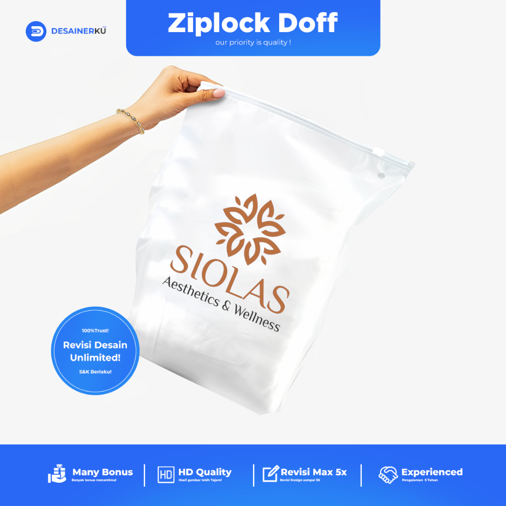 Ziplock Doff (FREE DESIGN) /zipper Bag / zipper bag custom / zipper sablon / zipper bag hijab / zipp