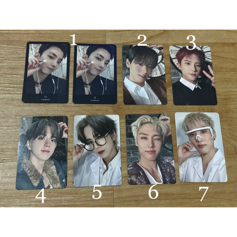 [READY STOCK] - THE BOYZ TC TRADING CARD ZENERATION ENCORE