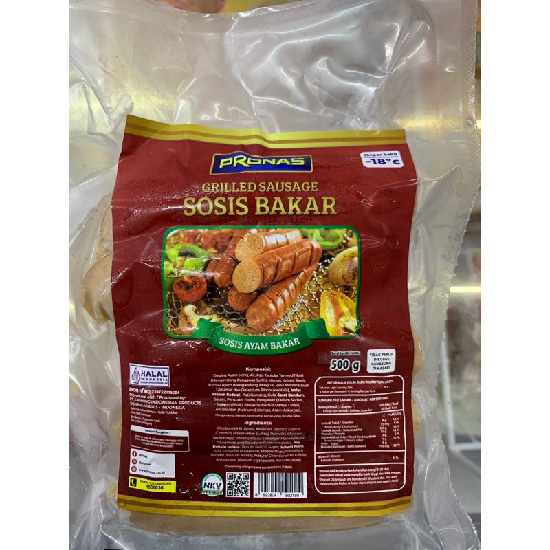 Pronas Sosis Ayam Bakar