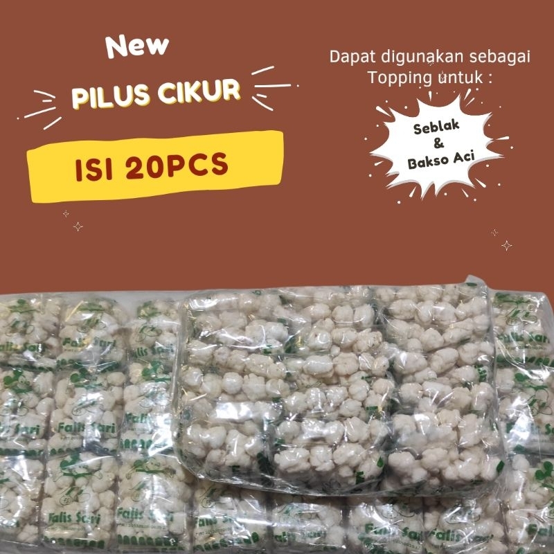 

Pilus Cikur kemasan Isi 20 pcs