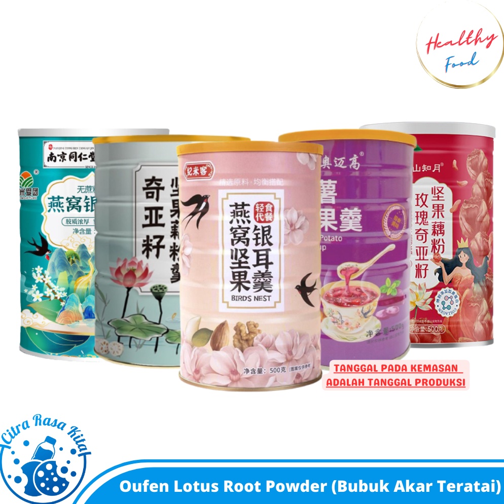 

MODEL QFG81 Ou fen Lotus Root Powder Halal Original Bubuk Akar Teratai