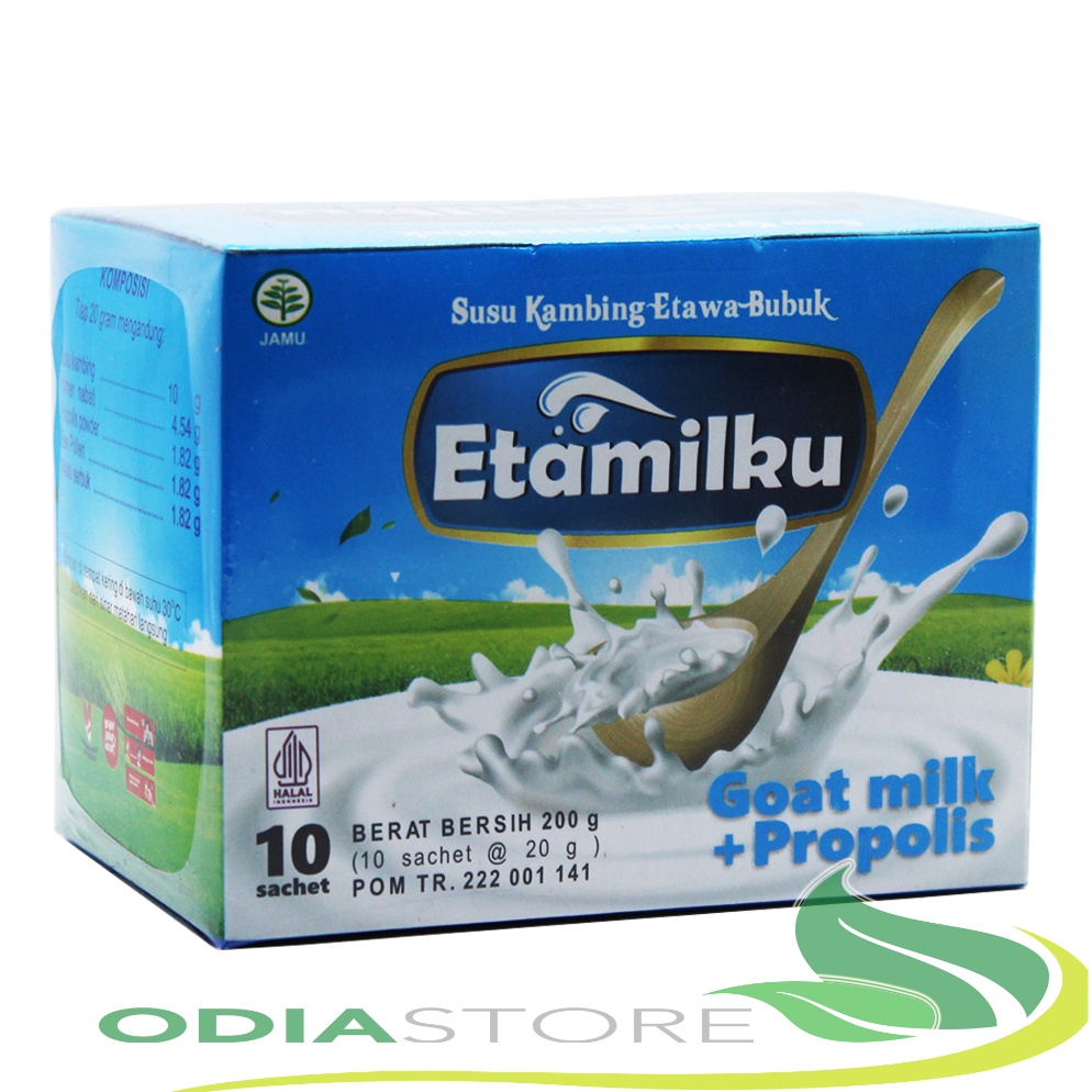 

KODE OYV226 Susu Kambing Etawa Bubuk ETAMILKU Goat Milk Plus Propolis Original