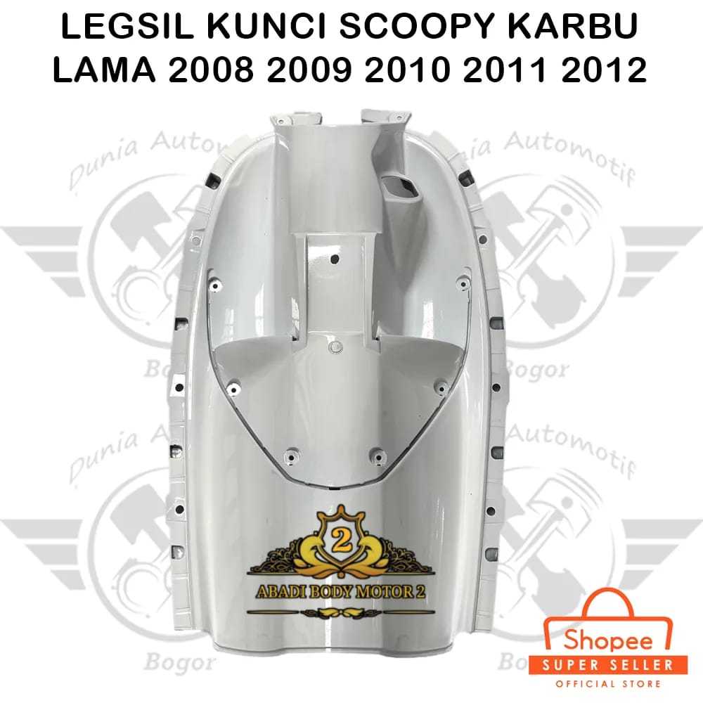 GRATIS ONGKIR cover inner lower legshield dek kunci kontak scoopy karbu 2008 2009 2010 2011 2012 PUT