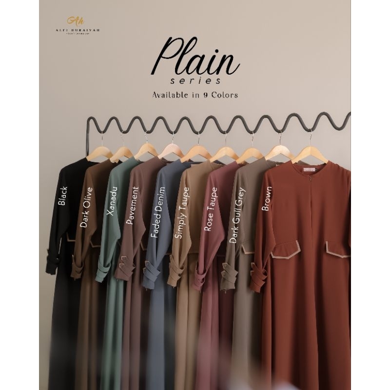 Plain Series by Alfi Huraiyah