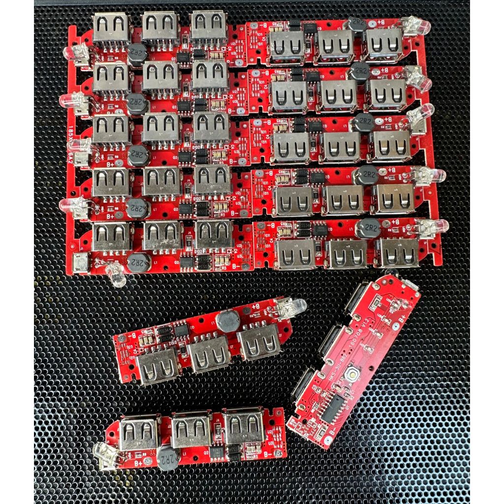 Kit Module Modul Power Bank DC 5V 2A 3 Port USB Modul PB 3PORT CODE 04