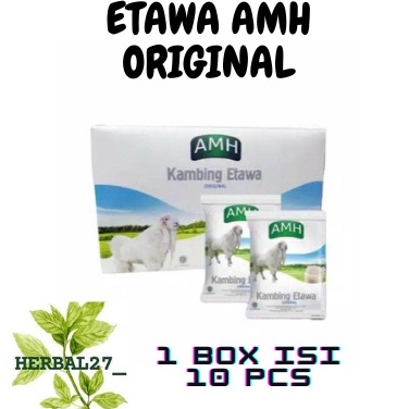 

MODEL RPK717 SUSU KAMBING ETAWA AMH FULL CREAM BOX isi 1 sachet Susu Kambing bubuk AMH Original Kemasan BOX PUTIH ORIGINAL Isi 1 SACHET SUSU KAMBING ETTAWA ENERGEN CHOCOLATOS DRINK BENG BENG DRINK