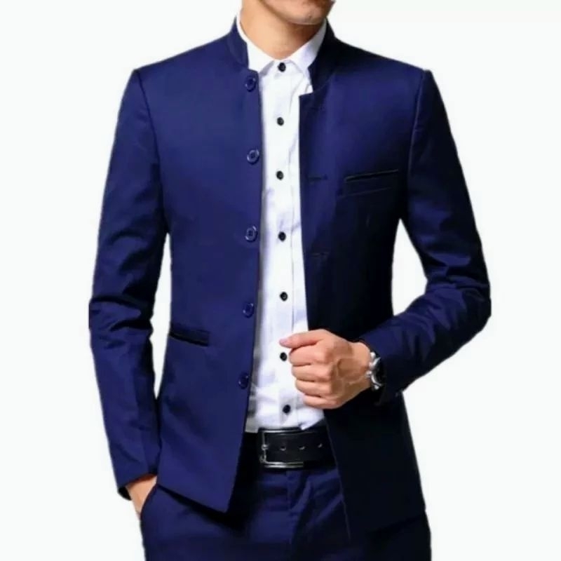 Jas Mandarin Hitam Jas Mandarin putih