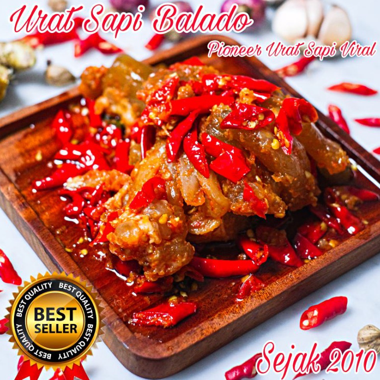 

TIPE HMW538 Urat Sapi Balado Premium sedang