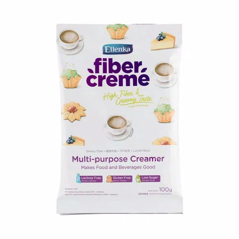 

KODE JFD864 Fiber Creme Ellenka 1 gr high fiber creamy taste sachet promo