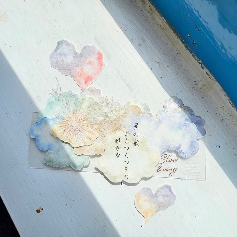 

Fairy Maru - Glossy Gold Foil PET Tape All Designs (sampler 1 cycle design)