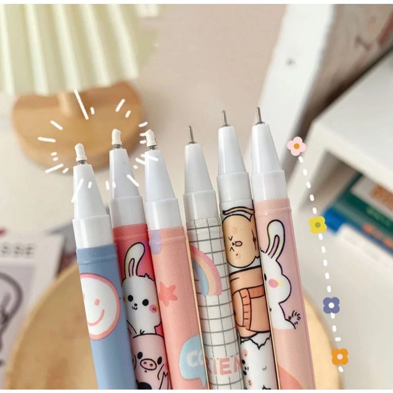 

Pulpen Lucu Karakter/Aodemei Eceran dan 12 pcs