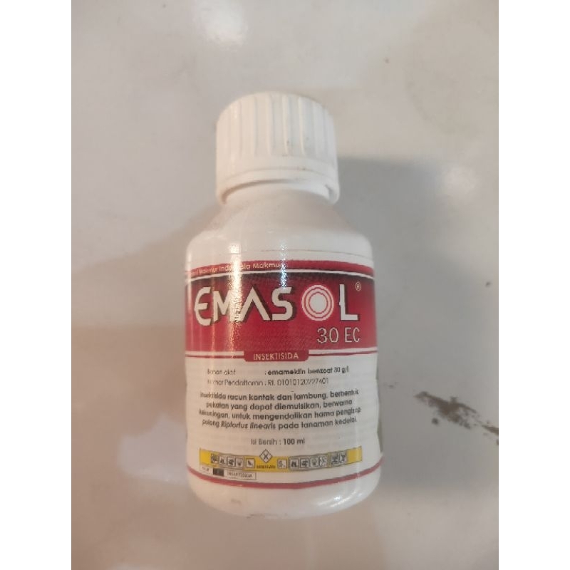 obat pertanian insektisida ulat EMASOL 100ML