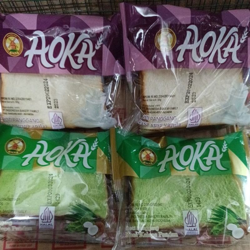 

Roti Aoka petak per pcs