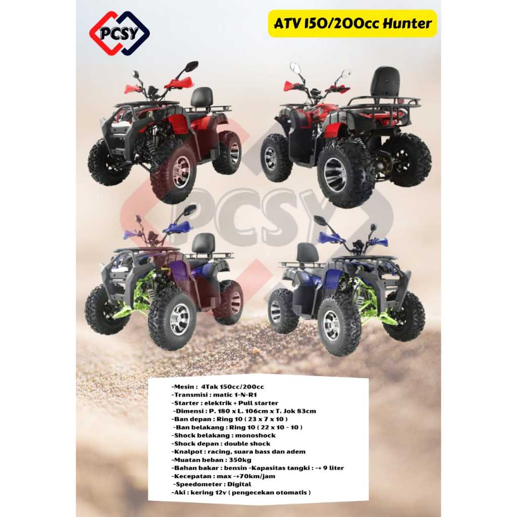 ATV Hunter 150cc