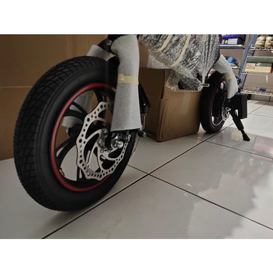 Sepeda Listrik E Bike Scooter NEW DYU D1F / D1 F Dual Cakram Not FIIDO