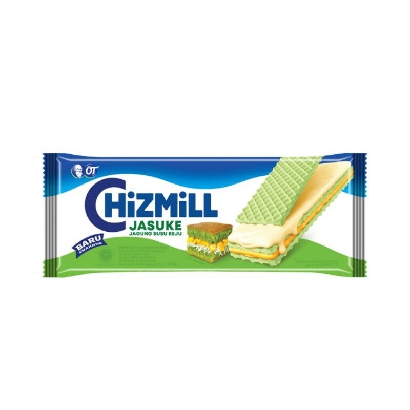 

CHIZMILL JASUKE WAFER JAGUNG SUSU KEJU NETTO 10 PCS X 39GR