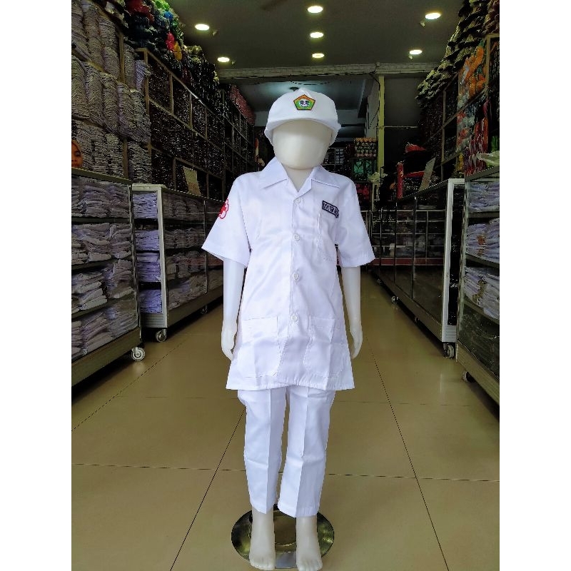 baju dokter kecil anak