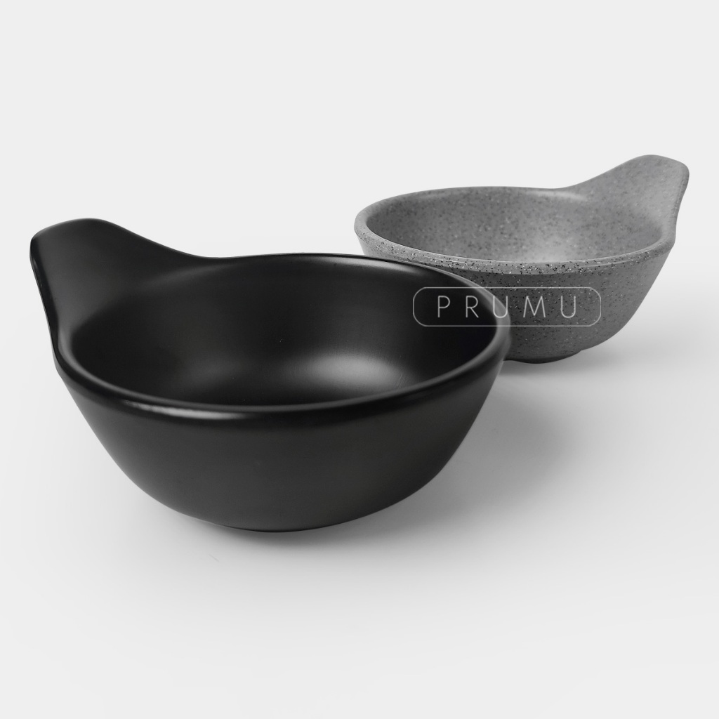 PRUMU Melamin Stone Mangkok Saus Tempura 4 inch - Mangkok Kecil - Mangkok Sambel - Tempat Sambal - T