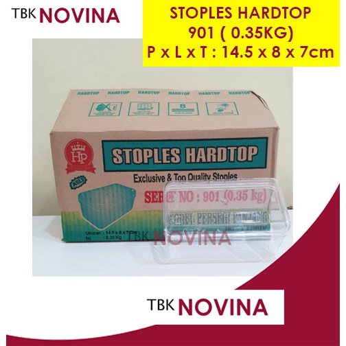 [12 pcs ] STOPLES KUE TOPLES DESSERT BOX PANJANG HARDTOP 901 / UNITY 908