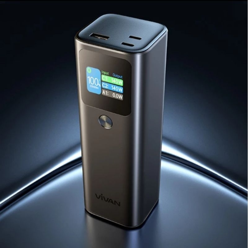 Vivan VPB-T30 27600mAh Powerbank 140W Fast Charging