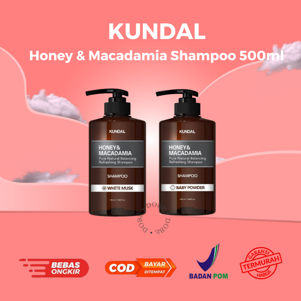 KUNDAL Honey & Macadamia Shampoo
