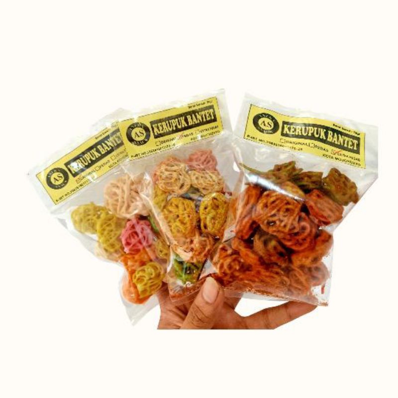 

(TERMURAH) KRUPUK BANTET kribo pedas • khas mojokerto