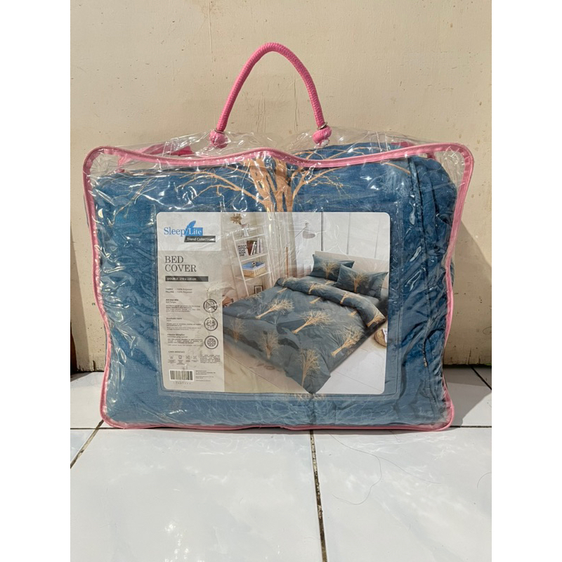 [PERNAH PAKAI] ACE HARDWARE  SLEEPLITE 210x220cm BED COVER KING SIZE