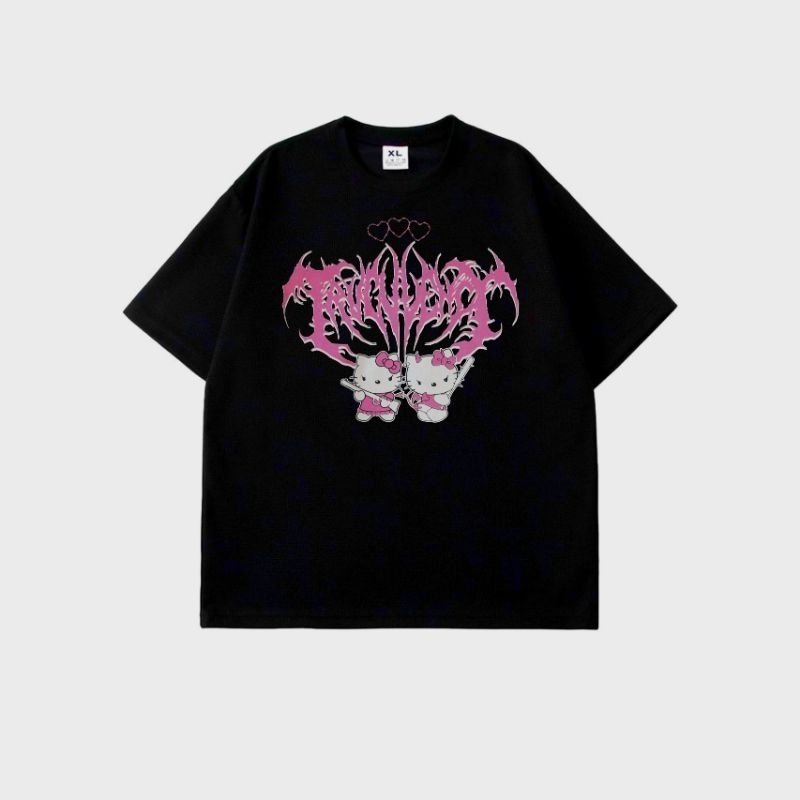 Kaos Anak Sanrio Hello Kitty Baju Anak Distro Kuromi Hello Kitty Baju Kaos Anak Perempuan Hello Kitt