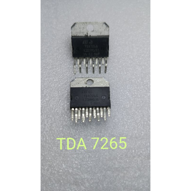 IC TRANSISTOR TDA 7265 ASLI ORIGINAL ST TDA 7265 KUALITAS BAIK TDA7265