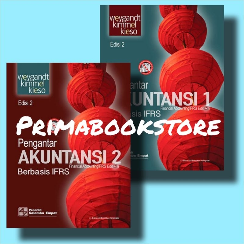 1 paket : Pengantar Akuntansi berbasis IFRS Buku 1 dan 2 edisi 2 - Kieso