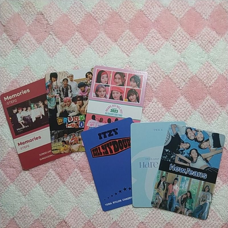 12PCS RANDOM /ACAK LOMOCARD PHOTOCARD NON OFFICIAL PC ENHYPEN NCT IVE ITZY TWICE NEW JEANS IDOL KPOP