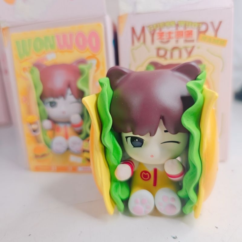 READY seventeen wonwoo bar figure hidden burger seventeen album album seventeen seventeen doll