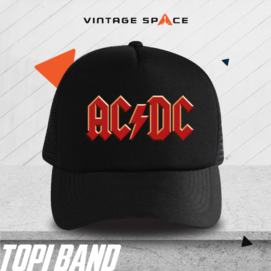 topi logo band / topi band/ topi hitam band