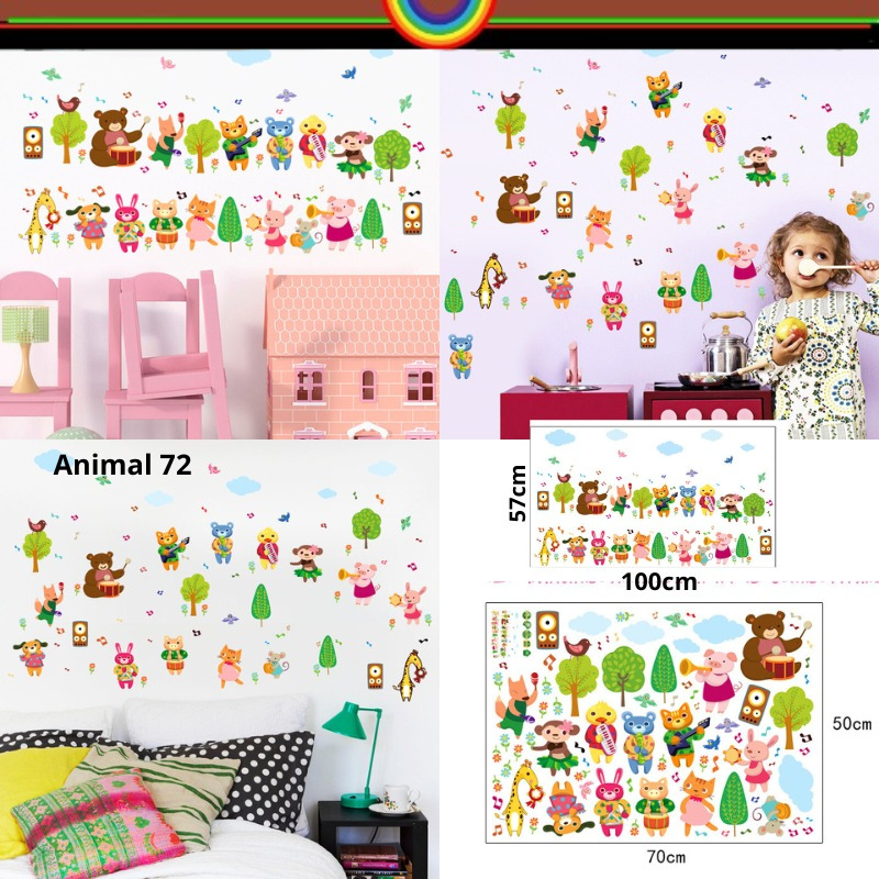 WALLSTICKER WALL STICKER STIKER DINDING DEKORASI RUMAH RUANG TIDUR ANAK ANAK COWOK CEWEK PREMPUAN WA