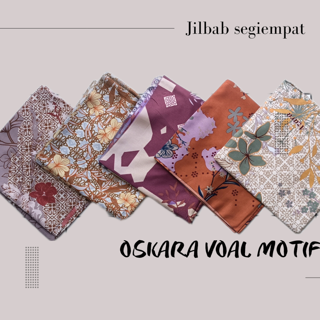 Azara Oskara Voal Motif 2